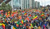 Huge Ethio-Eritrean Rally in London - Africa Unite #NoMore