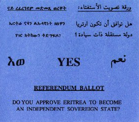 Eritrea Referendum